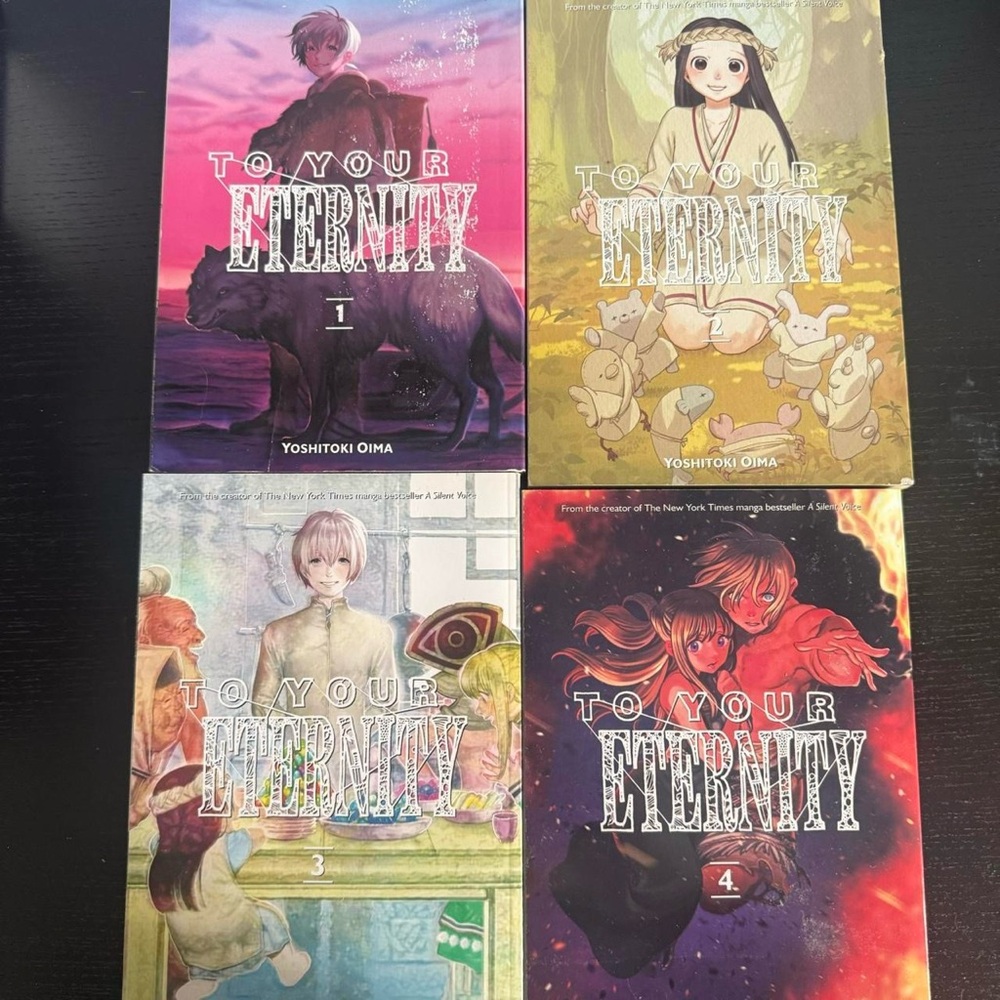 To Your Eternity Manga Volumes 1-4